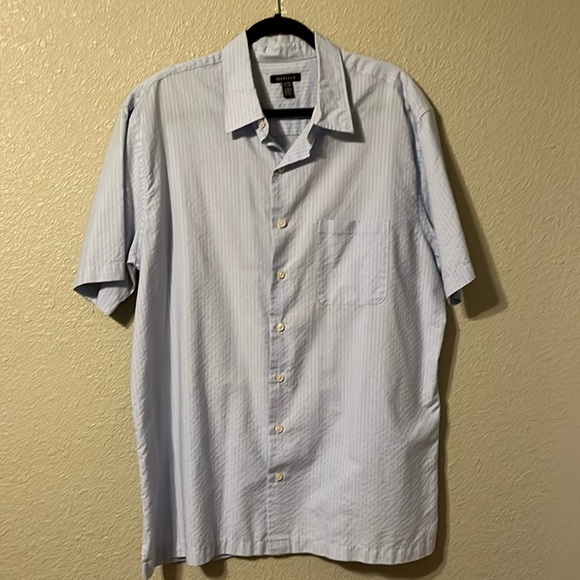 Van Husen men’s button front short sleeve shirt - Picture 1 of 5